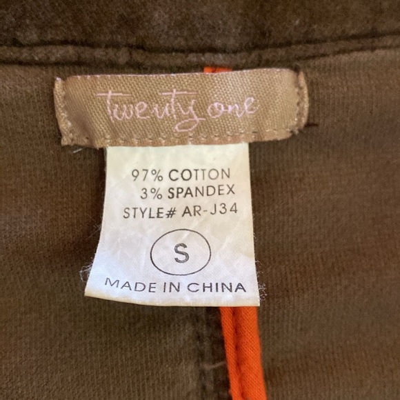 Vintage Forever 21 Velvet Jacket size S - Picture 8 of 9